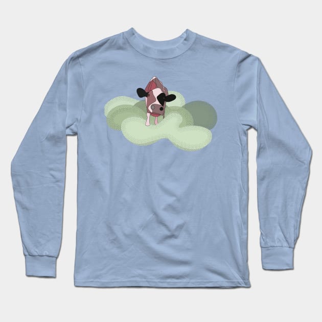 Cow in Cow heaven Long Sleeve T-Shirt by Window House
